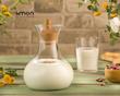 بطری آب درب چوبی 950 میلی لیتر کد محصول : 2268