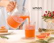 ست پارچ و لیوان شیشه ای شیاردار (چاپدار) کد محصول : 2318