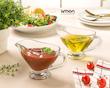 سس خوری شیشه ای دسته دار کد محصول : 2356