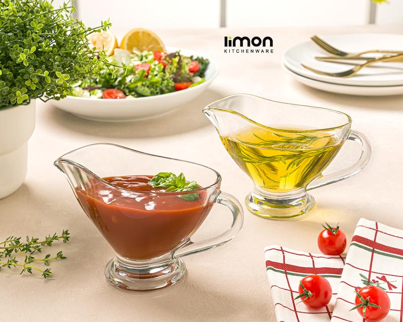 سس خوری شیشه ای دسته دار کد محصول : 2356