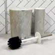 ست سطل و فرچه لیمون مدل 2380 طرح سنگ