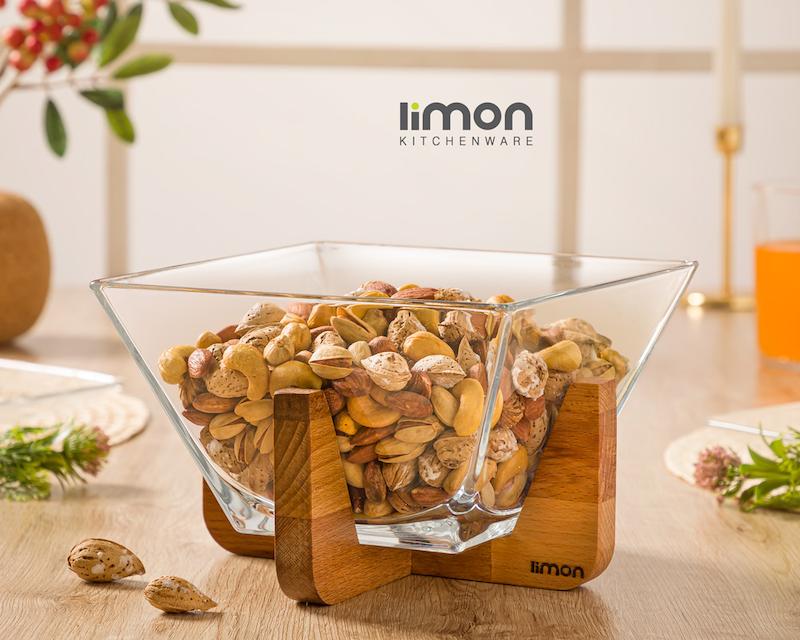 آجیل خوری پایه چوبی کد محصول : 2172
