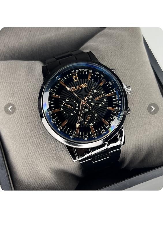 ساعت مچی مردانه GLAME با بند فلزی