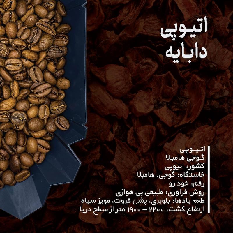 اتیوپی گوجی هامبلا - دابایه - فراوری طبیعی بی هوازی
