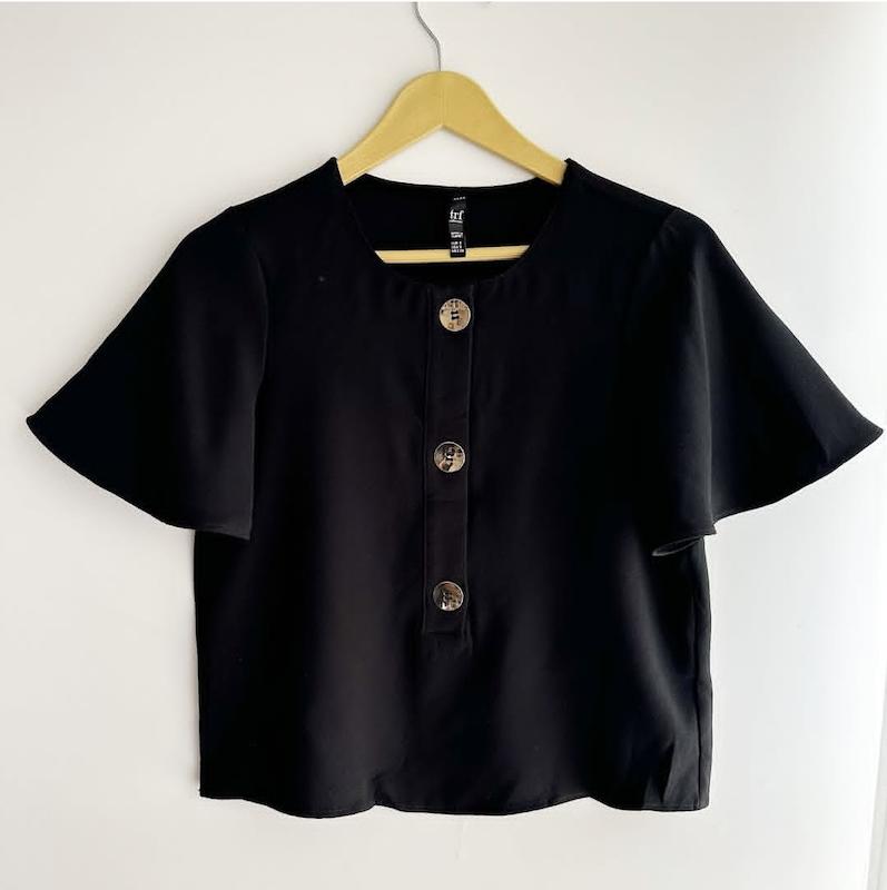 بلوز مشکی zara 021027