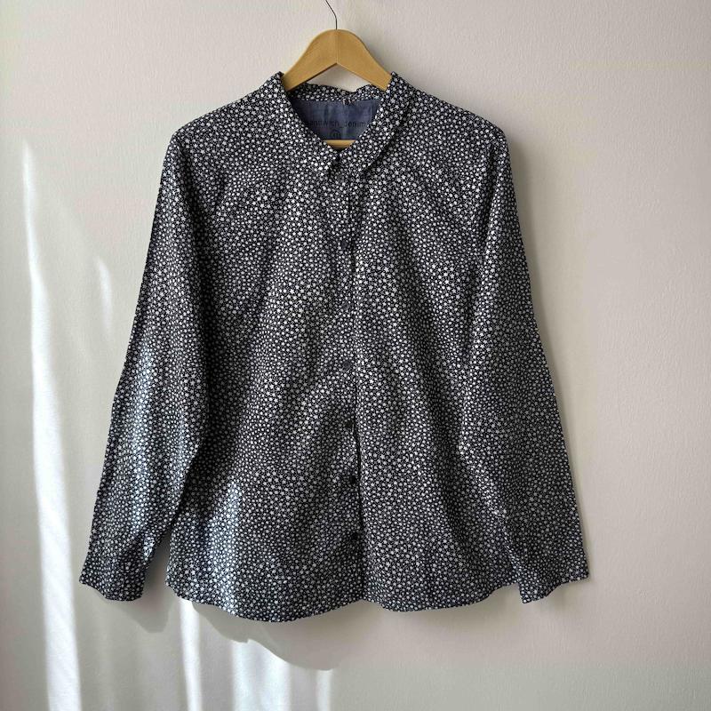 شومیز سرمه ای ستاره دار