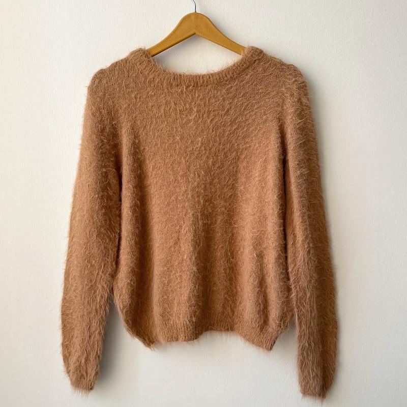 بافت موهر قهوه ای veromoda