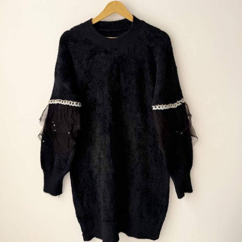 بافت موهر مشکی