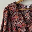 بلوز گلدار topshop 