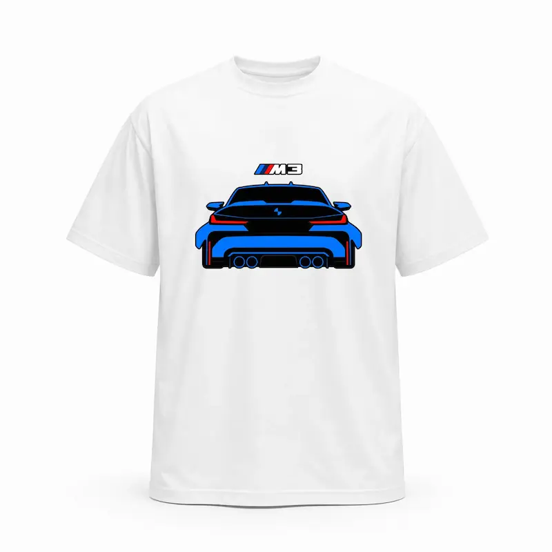 تیشرت طرح ماشین (bmw m3)