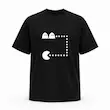 تیشرت طرح گیمینگ ( pac-man )