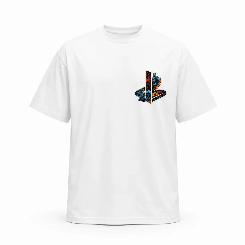 تیشرت طرح گیمینگ ps (playstation)