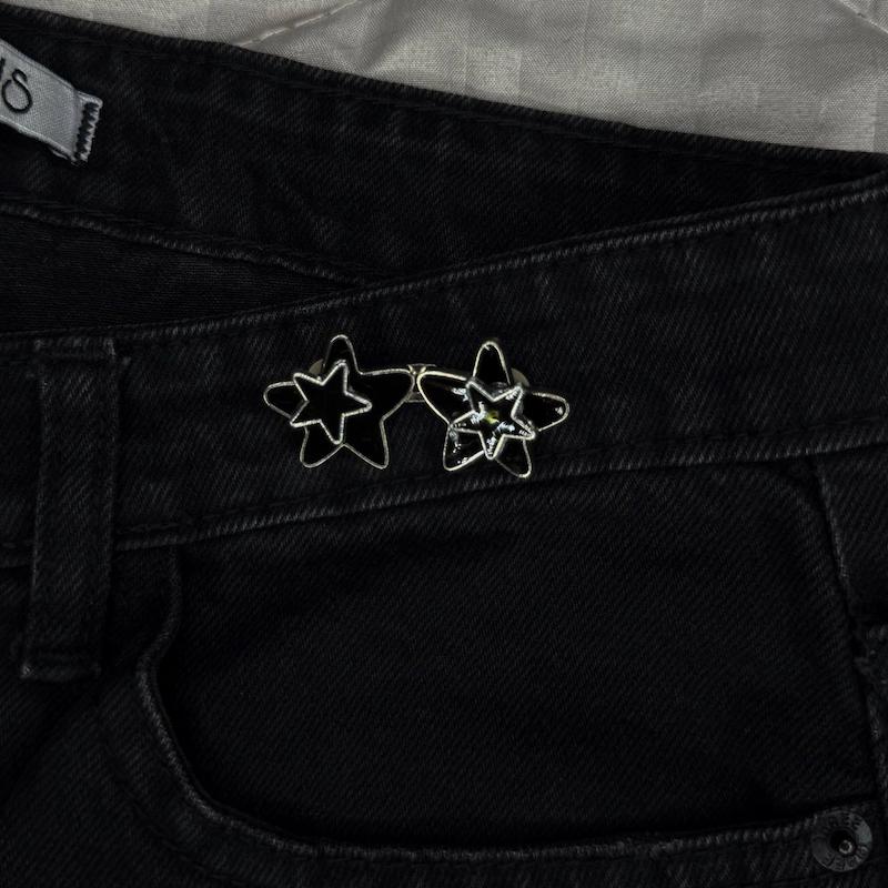 پین ستاره مشکی