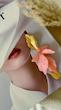 گوشواره 5پر آویز صورتی