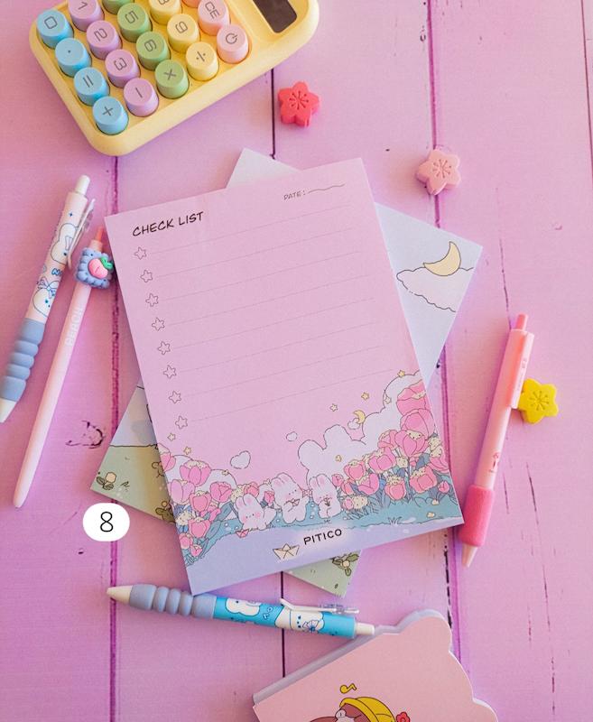 نوت پد فانتزی (کاغذ یادداشت ) A5