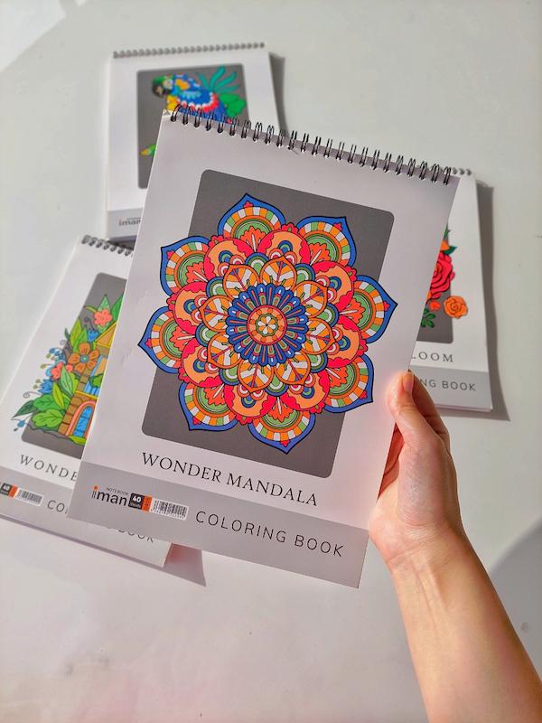 دفتر رنگ آمیزی ایمان_ماندالا