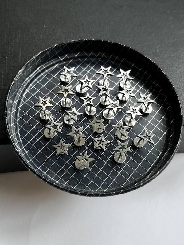 پیرسینگ پیچی ستاره توخالی