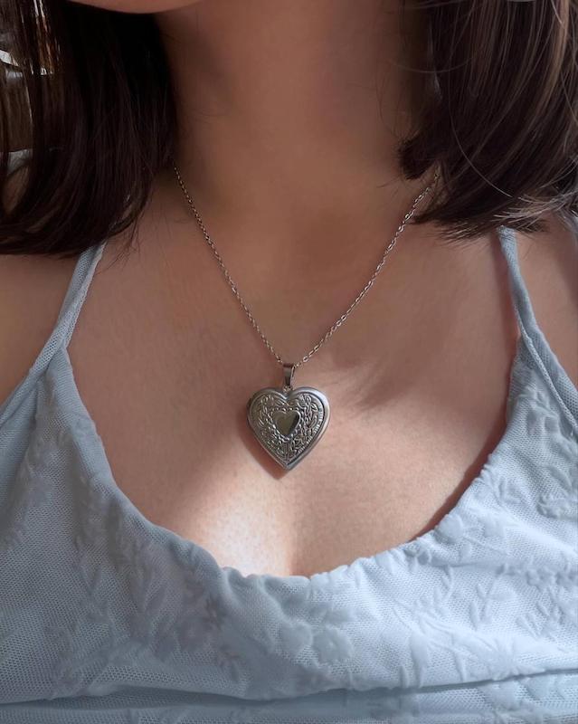 گردنبند لاکت قلبی