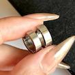 گوشواره حلقه‌ای ساده