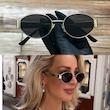 عینک سلین نقره‌ای