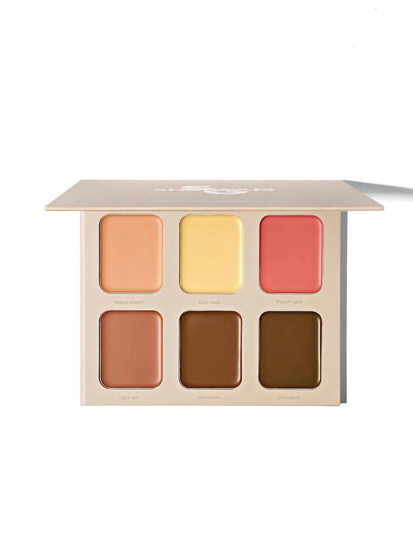 پالت گریم و کانتور و رژگونه چرب شیگلم مدل فرنچ گرل streo fix six sheglam contour pallete_French Girl