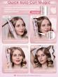 دستگاه کرلی صورتی شیگلم سایز Cupid's Charm One-Touch Instant Curler-25mm ۲۵