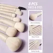 ست براش شیگلم 8 عددی Sheglam Pro Core Brush Set