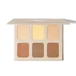 پالت گریم و کانتور و رژگونه خشک شیگلم مدل نود streo fix six sheglam contour pallete_Nude