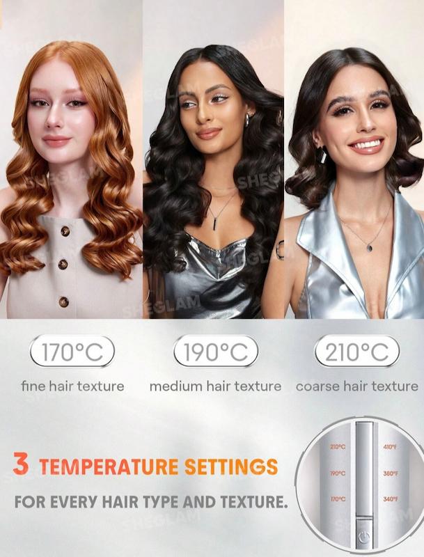 دستگاه کرلی مو شیگلم سایز 25mm It-Curl One-Touch Instant Curler - 25mm