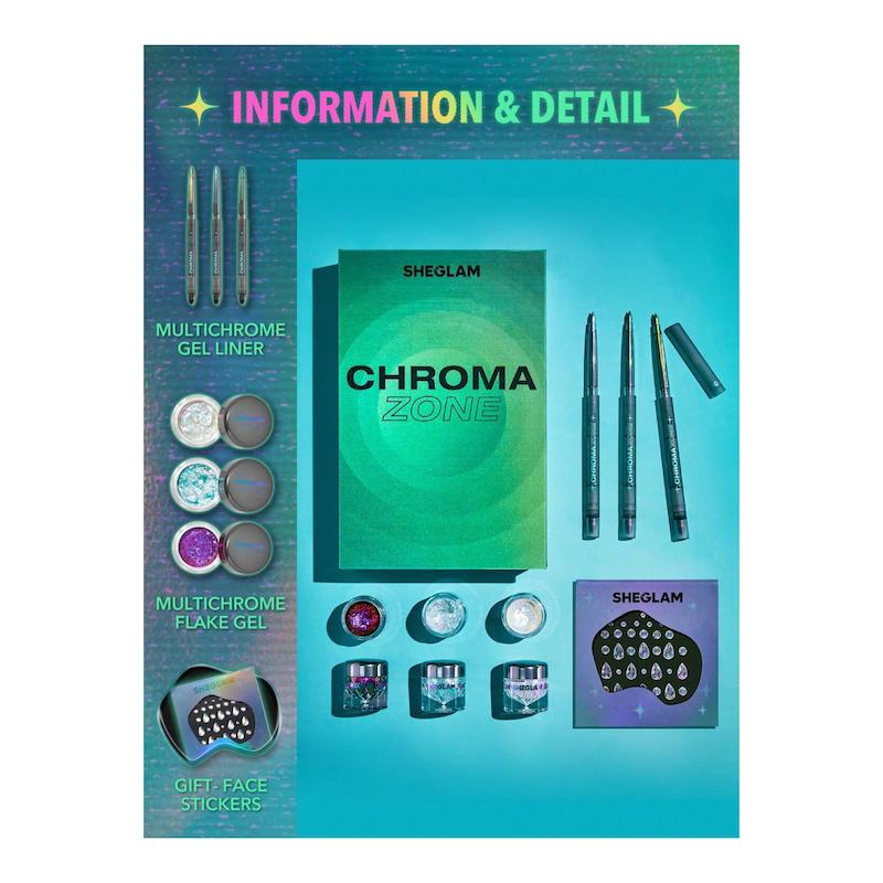 کالکشن کروما زون شیگلم Sheglam Chroma Zone Full Collection