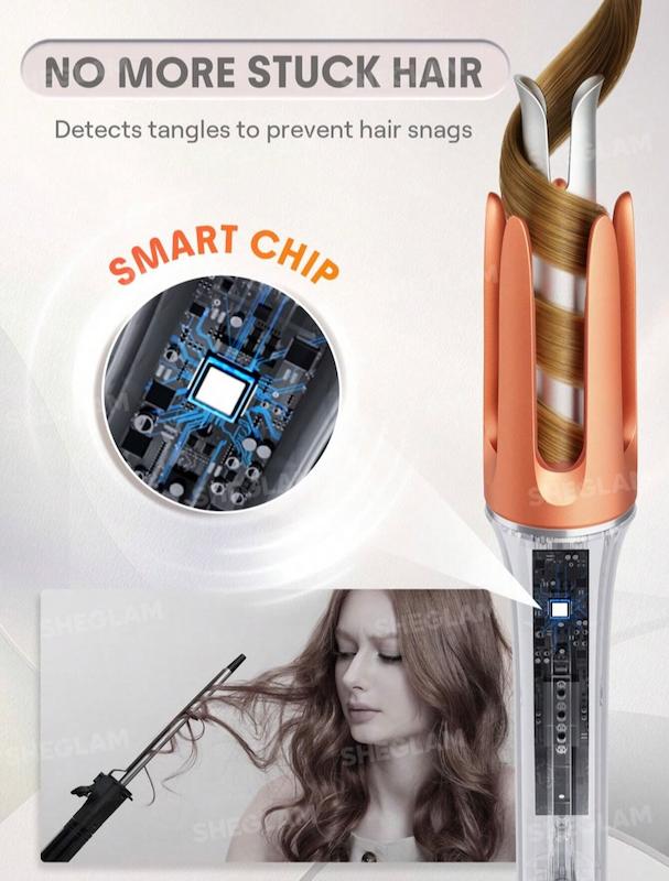 دستگاه کرلی مو شیگلم سایز 32mm It-Curl One-Touch Instant Curler - 32mm