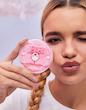 پاف اسپانج صورتی میکاپ خرس مهربون شین (شی ان) SHEIN X Care Bears 1Pc Pink Makeup Puff