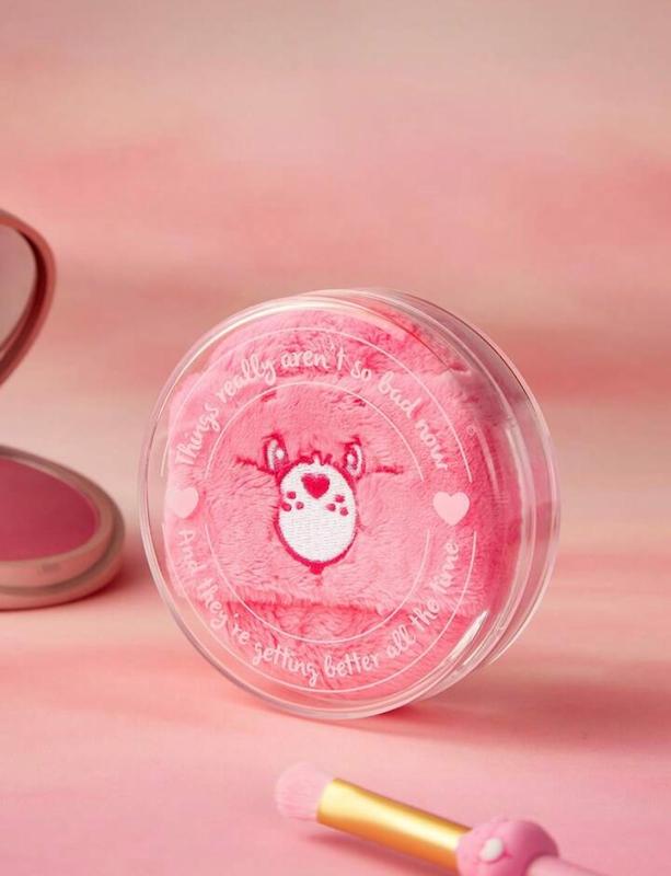 پاف اسپانج صورتی میکاپ خرس مهربون شین (شی ان) SHEIN X Care Bears 1Pc Pink Makeup Puff