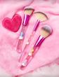 ست براش سه عددی صورت با کیف طلقی خرس مهربون شین(شی ان) SHEIN X Care Bears Face Brush Set 3 Pc