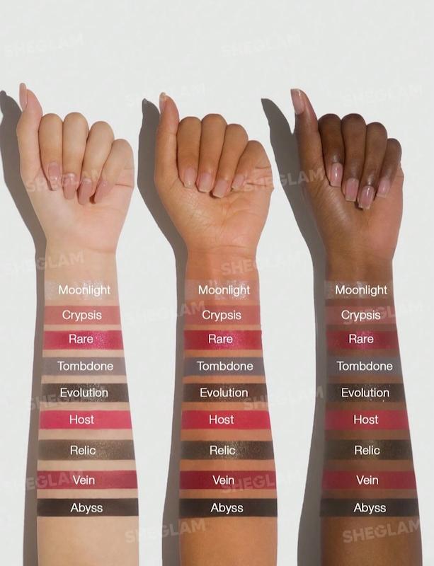پالت سایه پروانه زرشکی شیگلم Cursed Chrysalis Palette