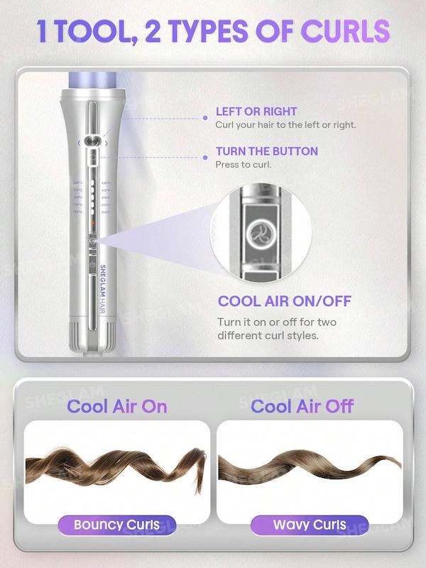 دستگاه ایرفلو پرو وان تاچ شیگلم سایز 25mm One Touch Airflow Styler Pro-25mm