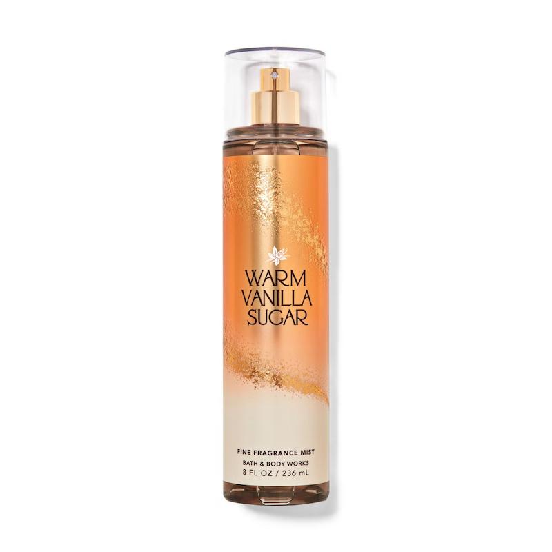 بادی میست (اسپلش) بث اند بادی رایحه وارم وانیلا شوگر Bath & Body Work Warm Vanilla Sugar Body Mist