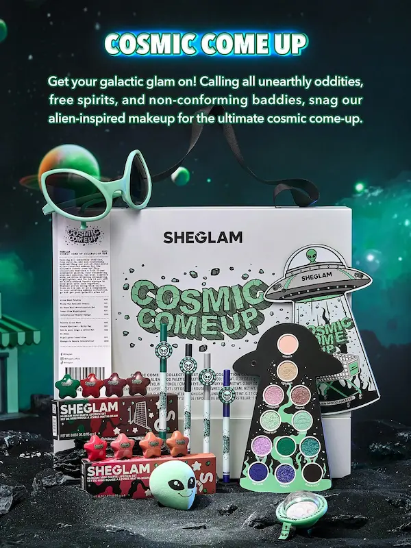 کالکشن فضایی شیگلم Sheglam Cosmic Come Up Full Collection