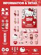 کالکشن هلوکیتی شماره 2 (ولنتاین) شیگلم Sheglam Hello Kitty Valentine Full Collection