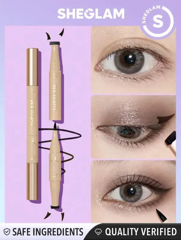 خط چشم سه سر استامپ دار شیگلم SHEGLAM Get Foxy Eye Stamp & Liner Pen 3 In 1