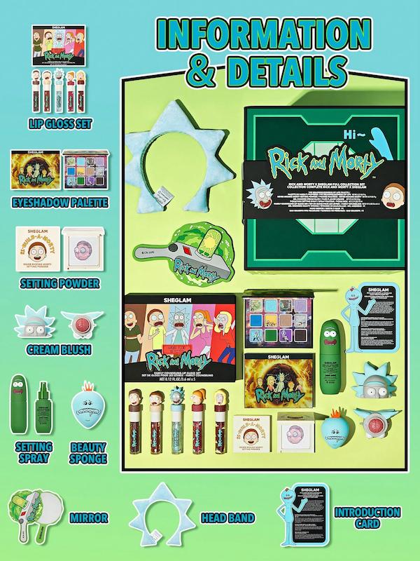 کالکشن ریک و مورتی شیگلم Sheglam Rick And Morty Full Collection