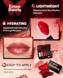 پالت لیپ گلاس پروانه  زرشکی شیگلم SHEGLAM Phantom'S Kiss Lip Gloss Palette Moisturizing Lip Gloss High