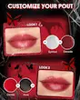 پالت لیپ گلاس پروانه  زرشکی شیگلم SHEGLAM Phantom'S Kiss Lip Gloss Palette Moisturizing Lip Gloss High