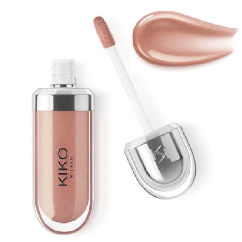لیپ‌ گلاس آبرسان کیکو Kiko Milano مدل 3d hydra lipgloss رنگ 19 Cream Cashmere