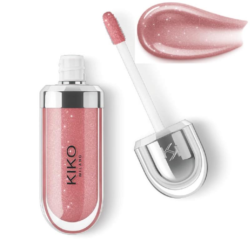 لیپ‌ گلاس آبرسان کیکو Kiko Milano مدل 3d hydra lipgloss رنگ 32 Pearly  Natural Rose