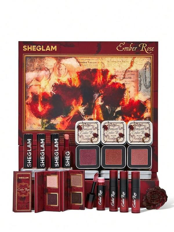 کالکشن کامل امبر رز شیگلم | Sheglam Ember Rose Full Collection Set