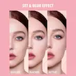 پد پاف مثلثی پودر فیکس شیگلم رنگ صورتی Insta-Ready Powder Puff