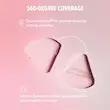 پد پاف مثلثی پودر فیکس شیگلم رنگ صورتی Insta-Ready Powder Puff