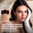 کرم پودر شیشه ای 32 ساعته لوریل (لورال) Loreal مدل INFAILLIBLE رنگ 120