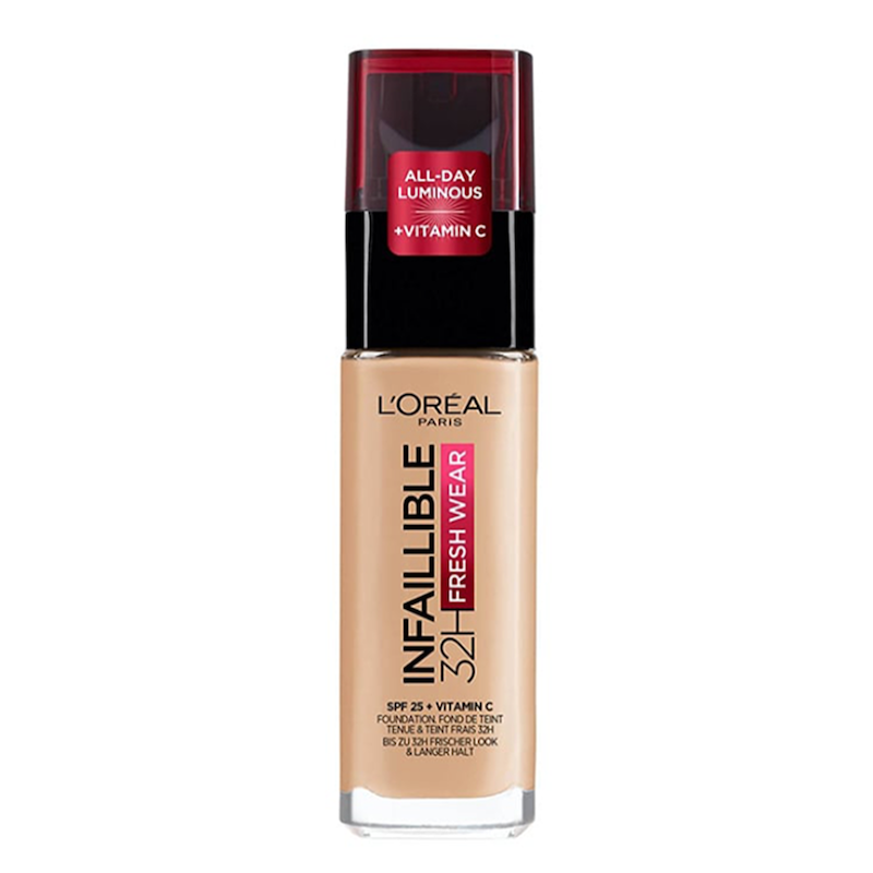 کرم پودر شیشه ای 32 ساعته لوریل (لورال) Loreal مدل INFAILLIBLE رنگ 120
